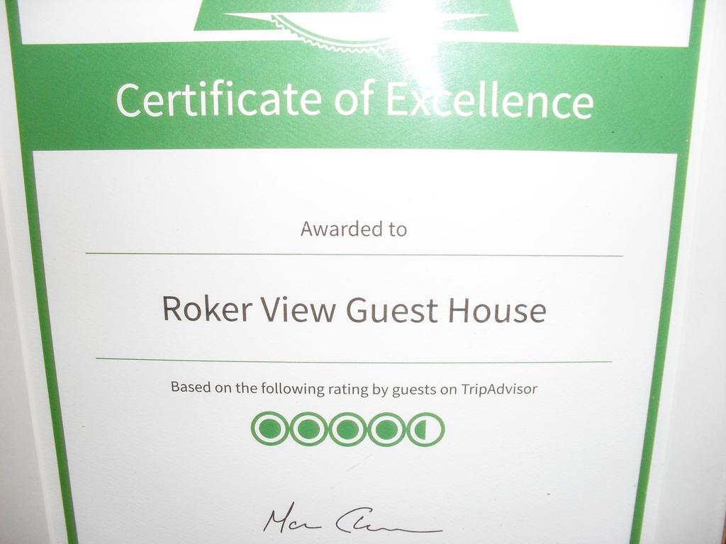 Roker View Guest House Сандерлэнд Экстерьер фото